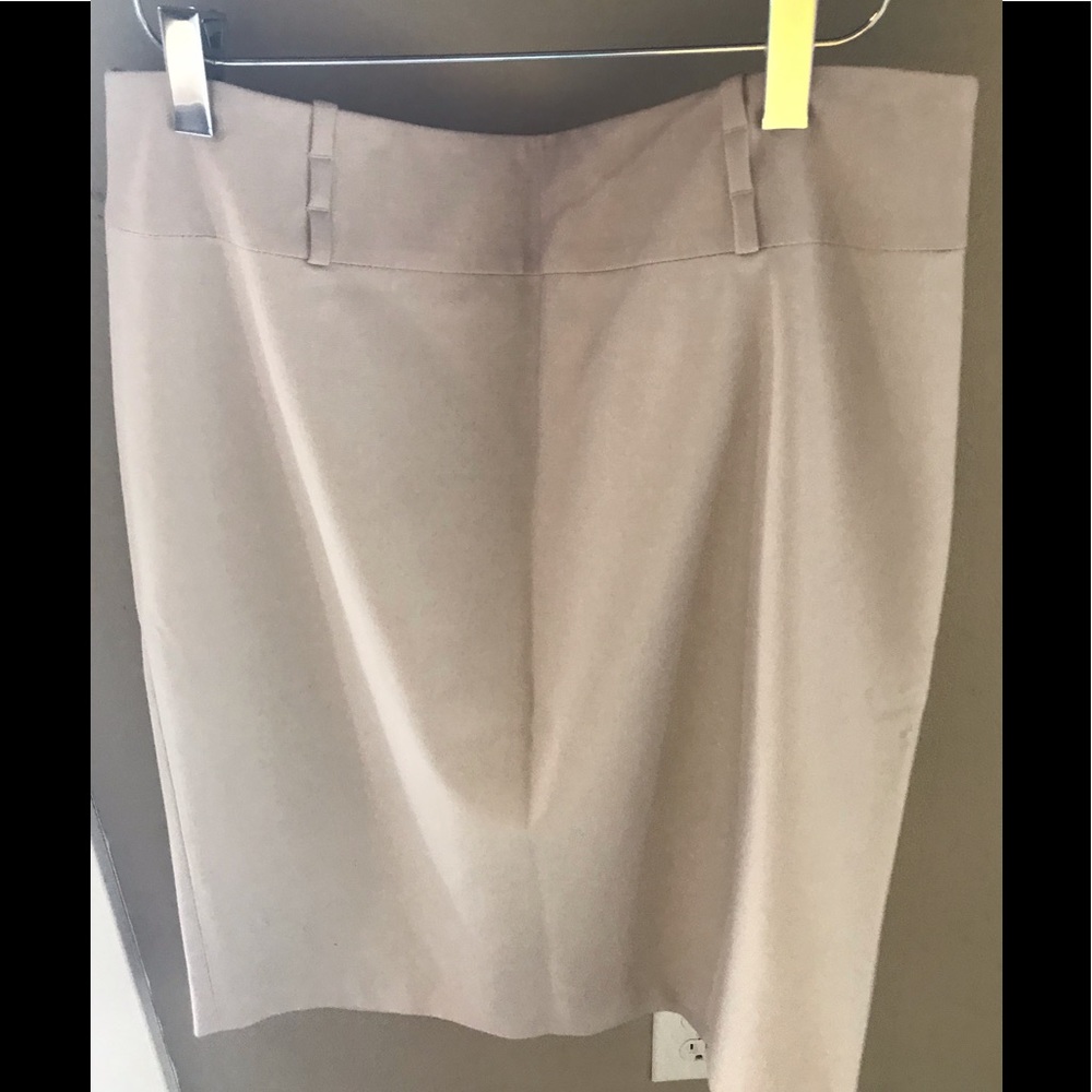 Talbots cream career pencil skirt Size 12